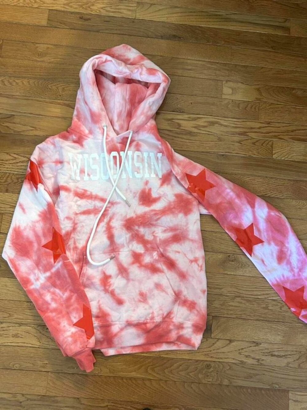 Victory Tailgate Women's Multi Sweatshirt UW-Madison sweatshirt hooded small